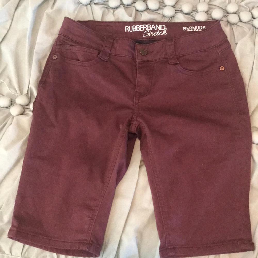 New! Burgundy shorts